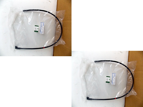Genuine Land Rover Discovery Sunroof Water Drain Tube Hose Set (x2), Front, EEH100720