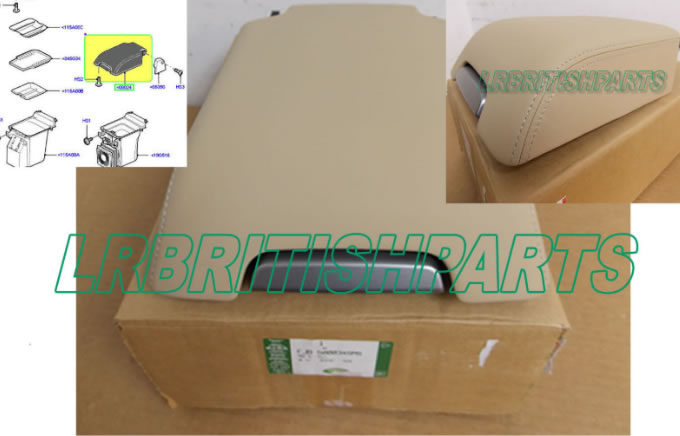 GENUINE LAND ROVER LID DOOR STOWAGE BOX LID CONSOLE RANGE ROVER SPORT 05-09 OEM NEW FJB500034SMS