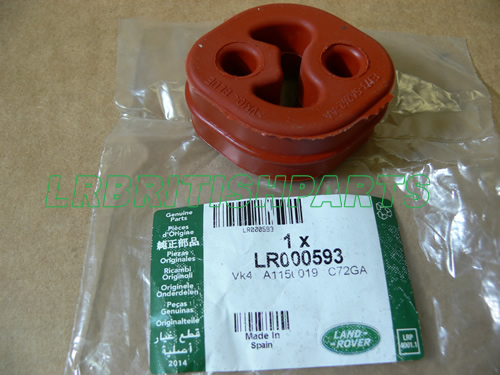 GENUINE LAND ROVER DOWN PIPE EXHAUST INSULATOR DISCOVERY SPORT 15 ON RANGE ROVER EVOQUE LR2 OEM LR000593