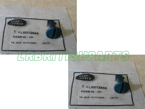 GENUINE LAND ROVER FRONT TOWING EYE COVER CLIPS LR4 NEW DISCOVERY 17 ON NEW LR012844