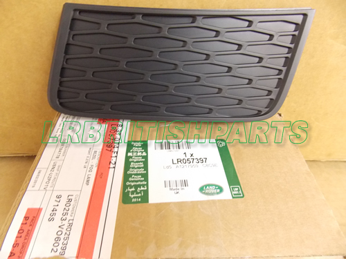 GENUINE LAND ROVER FOG LAMP UPPER BEZEL RANGE ROVER EVOQUE LH OEM NEW LR057397