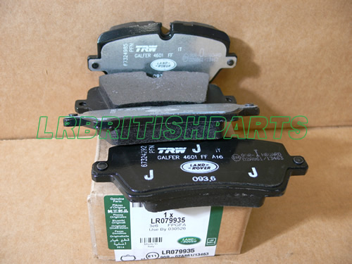 GENUINE LAND ROVER REAR BRAKE PADS RANGE ROVER 13 ON RANGE ROVER SPORT 14 ON NEW DISCOVERY 17 ON OEM NEW LR108260