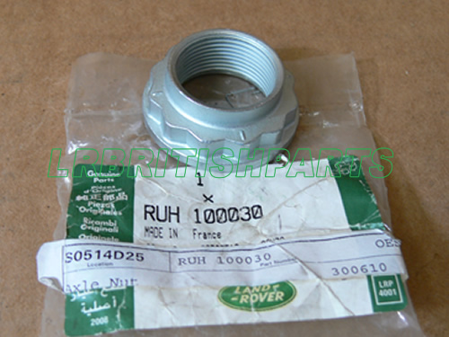GENUINE LAND ROVER FRONT OR REAR DRIVESHAFT NUT M27 RANGE ROVER 06-09 OEM NEW RUH100030