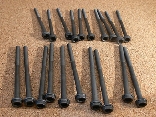 LAND ROVER CYLINDER HEAD BOLT RANGE ROVER 2006-2009 2010-2012 LR3 LR4 RANGE ROVER SPORT 2005-2009 2010-2013 SET 4677857