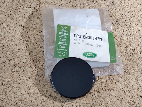 LAND ROVER FRONT BUMPER BLANKING WASHER PLUG CAP COVER DISCOVERY 2 II DPW000010PMA