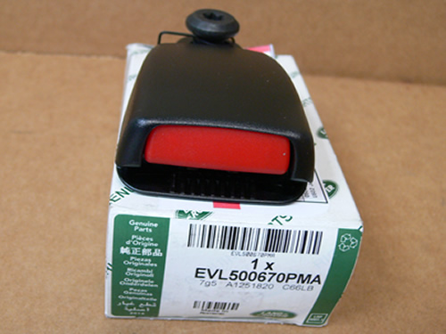 GENUINE LAND ROVER REAR SEAT BELT BUCKLE OUTER LR3 LH EVL500670PMA NEW OEM
