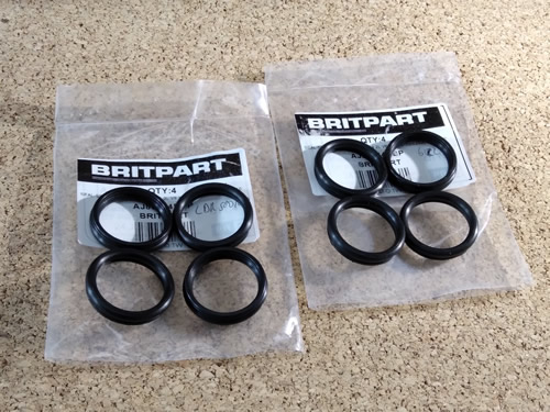 LAND ROVER SPARK PLUG SEAL RANGE ROVER 2006-2009 LR3 RANGE ROVER SPORT 2005-2009 SET OF 8 LDR500180