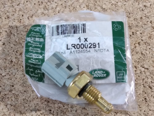 GENUINE LAND ROVER COOLANT TEMPERATURE SENSOR RANGE ROVER 06-09 LR3 RANGE ROVER SPORT 05-09 LR000291
