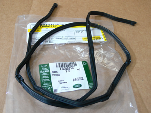 GENUINE LAND ROVER LOWER TIMING COVER GASKET RANGE ROVER 06-09 LR3 NEW LR000319