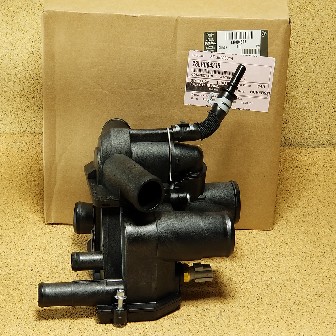 GENUINE LAND ROVER THERMOSTAT W HOUSING RANGE ROVER 03-12 SPORT 05-13 LR004318