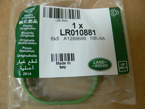 GENUINE LAND ROVER INTAKE MANIFOLD GASKET RANGE ROVER 10-13  SPORT 10-13 LR4 LR010881