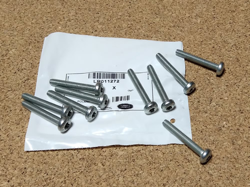 LAND ROVER TENSIONER TIMING CHAIN SCREW SET OF 10 5.0L & 5.0L SC 3.0L SC LR011272