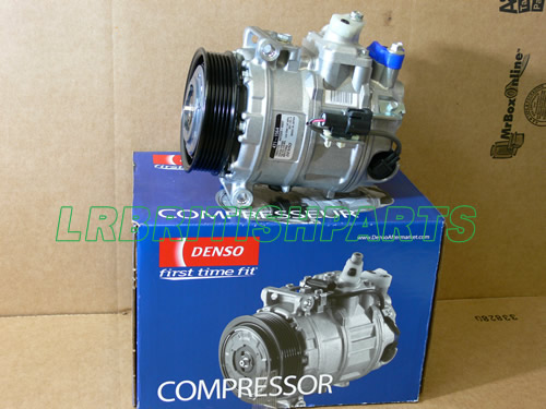 LAND ROVER A/C COMPRESSOR LR3 V8  LR012593 RANGE ROVER SPORT 05-09 NEW DENSO