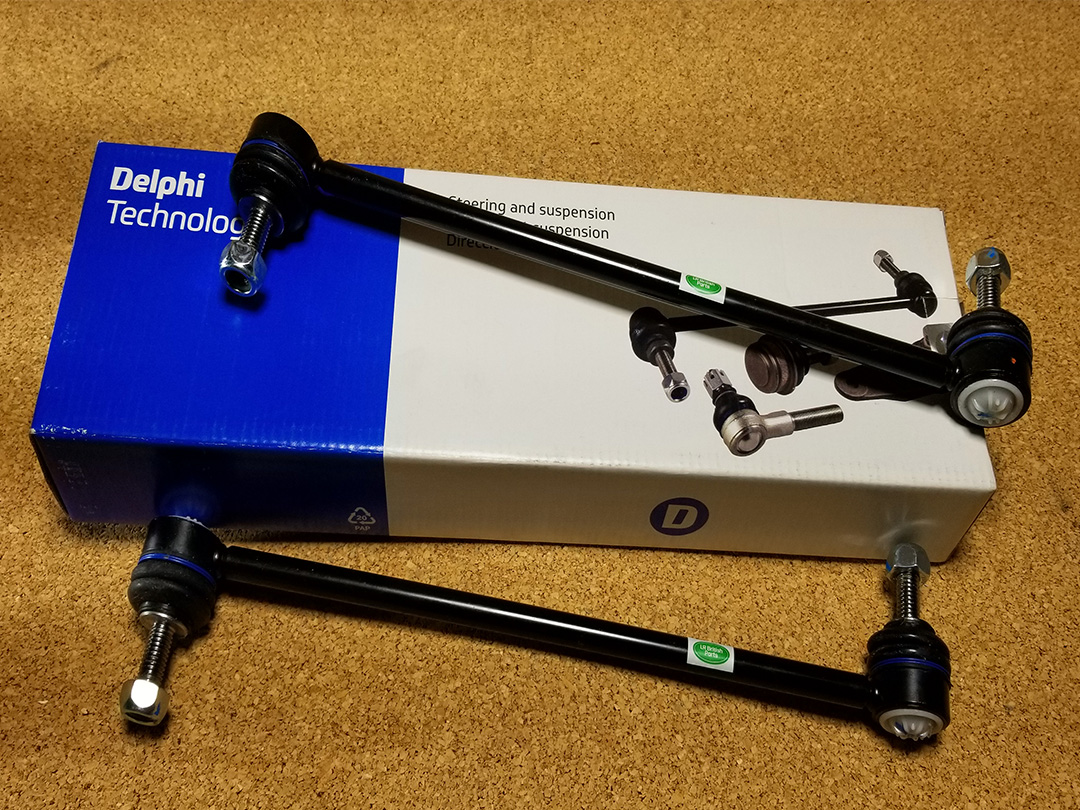 LAND ROVER FRONT SWAY BAR LINK RANGE ROVER EVOQUE DISCOVERY SPORT 15 SET LR024474 DELPHI