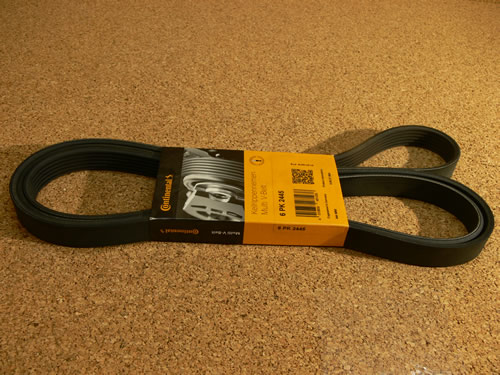 LAND ROVER PRIMARY DRIVE BELT RANGE ROVER 13 ON RANGE ROVER SPORT 14 ON LR035542