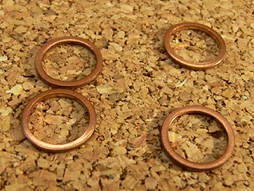 LAND ROVER TURBOCHARGER WASHER SET OF 4 2.0L LR2 EVOQUE RANGE ROVER LR046643