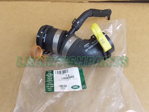 GENUINE LAND ROVER THERMOSTAT WATER OUTLET 5.0L V8 PETROL NEW LR049989