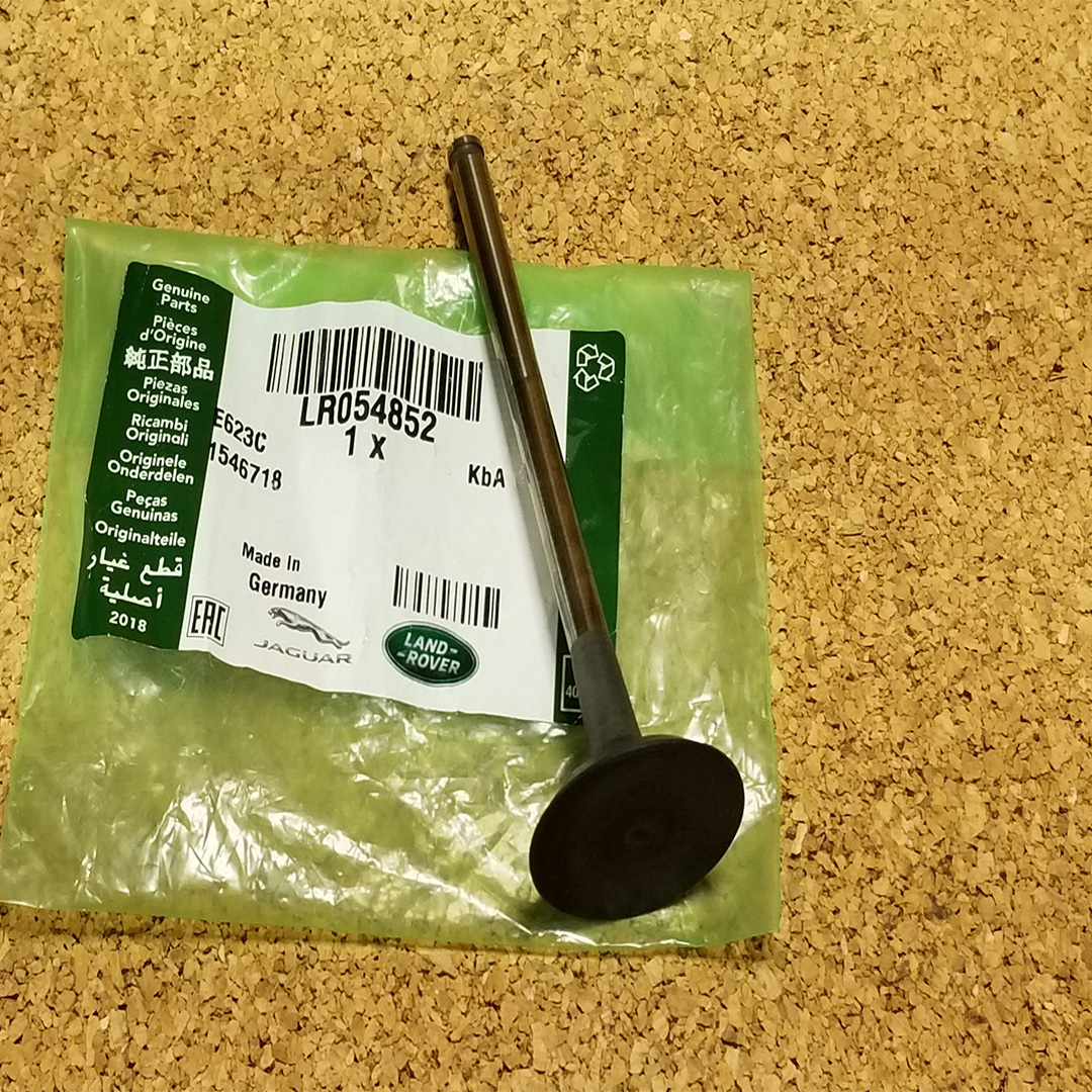 GENUINE LAND ROVER EXHAUT VALVE LR054852 RANGE ROVER 13 VELAR SPORT 14 3.0L SC