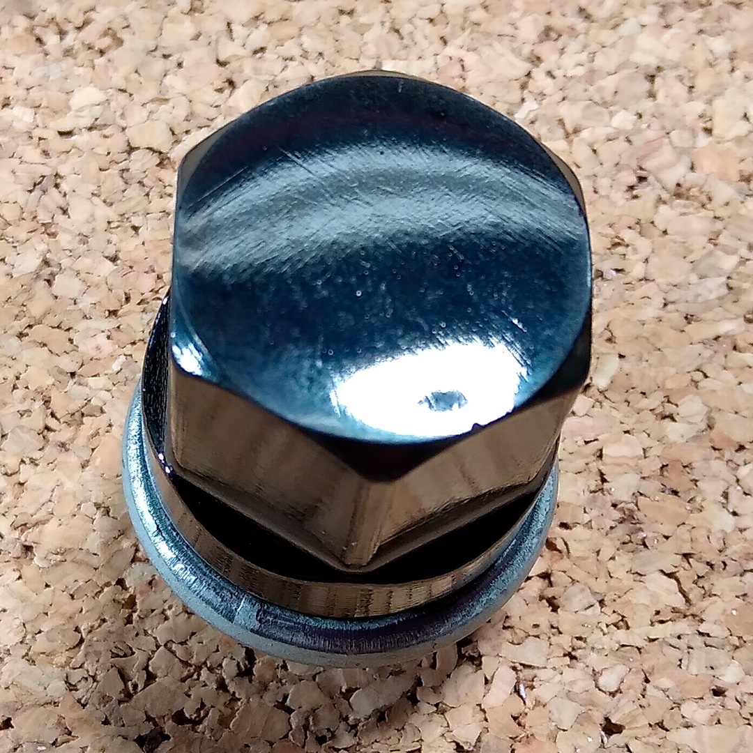 GENUINE LAND ROVER LUG NUT DISCOVERY SPORT LR066225 BLACK | eBay