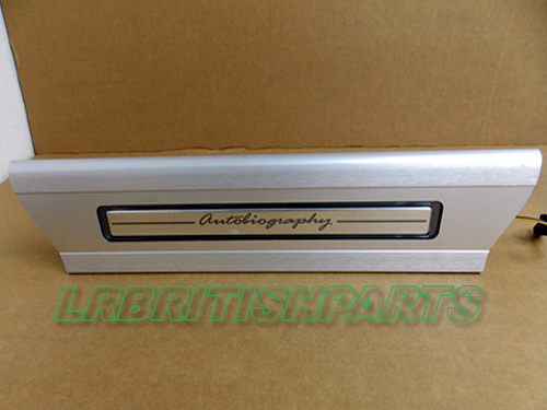 GENUINE LAND ROVER DOOR PLATE SILL ILLUMINATED FRONT RANGE ROVER 2013 ON LH OEM LR067277