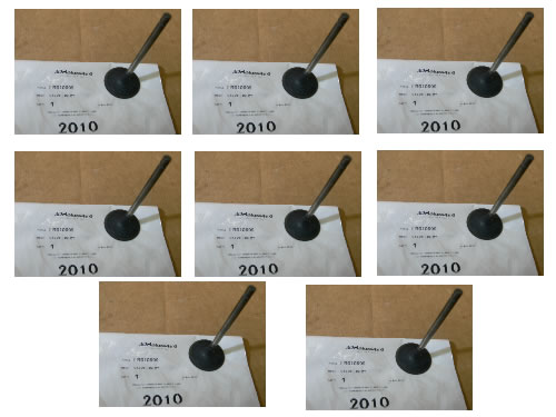 LAND ROVER EXHAUT VALVE 5.0L & 5.0L SC V8 RANGE ROVER 10-12 13 ON LR4 RANGE ROVER SPORT 10-13 14 SET  8 LR082739