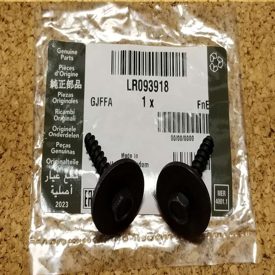 GENUINE LAND ROVER FRONT BUMPER MOUNT BRACKET SCREW RANGE VELAR