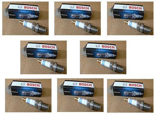 LAND ROVER SPARK PLUG DISCOVERY II RANGE ROVER 4.0 4.6 99-02 SET OF 8 BOSCH NLP100320