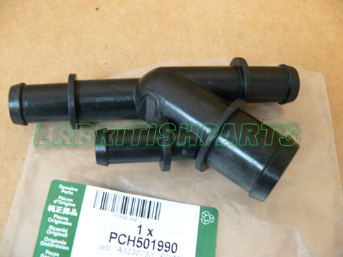 GENUINE LAND ROVER COOLANT HOSE CONNECTOR RANGE ROVER 06-09 NEW PCH501990