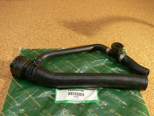 LAND ROVER COOLING SYSTEM BLEED HOSE RANGE ROVER 06-09 4.2 NEW PCH502100 EUROSPARE