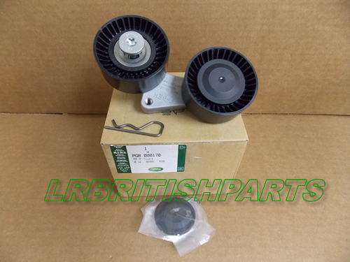GENUINE LAND ROVER TENSIONER PULLEY RANGE ROVER 2003 TO 2005  NEW PQR000170