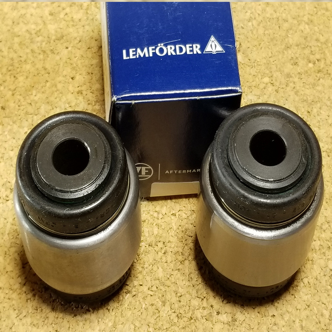 LAND ROVER BUSHING REAR KNUCKLE UPPER SPORT LR3 LR4 SET 2 LEMFÖRDER  RHF500100