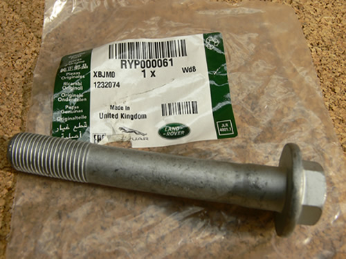 GENUINE LAND ROVER REAR LOWER CONTROL ARM BOLT RANGE ROVER 03-12 RYP000061 NEW