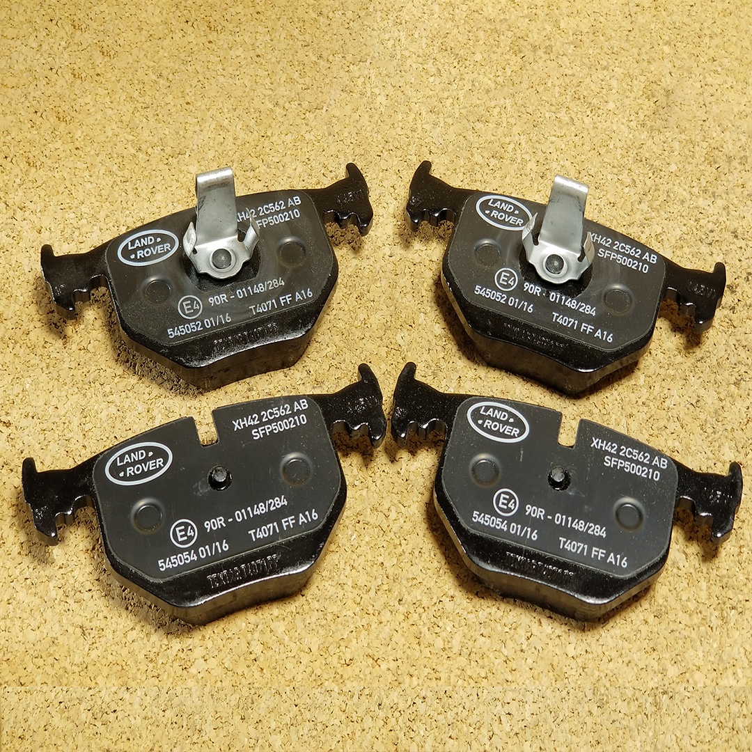 GENUINE LAND ROVER BRAKE PADS REAR RANGE ROVER 03 - 05 NEW SFP500210 ...