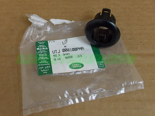 GENUINE LAND ROVER REAR BUMPER PARKING AID BEZEL OUTER BLACK LR3 OEM NEW VTJ000100PMA